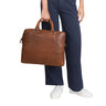 "Jill" Business Bag Leather Women Laptop
