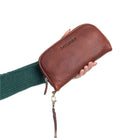 Damen Portemonnaie Cognac Braun