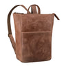"Linda" Real Leather Backpack Women Large Laptop 13 - 13.3 Inch