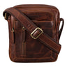 "Jamie" Men's Messenger Bag Leather