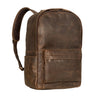 “Arik” Leather Laptop Backpack Men 16’