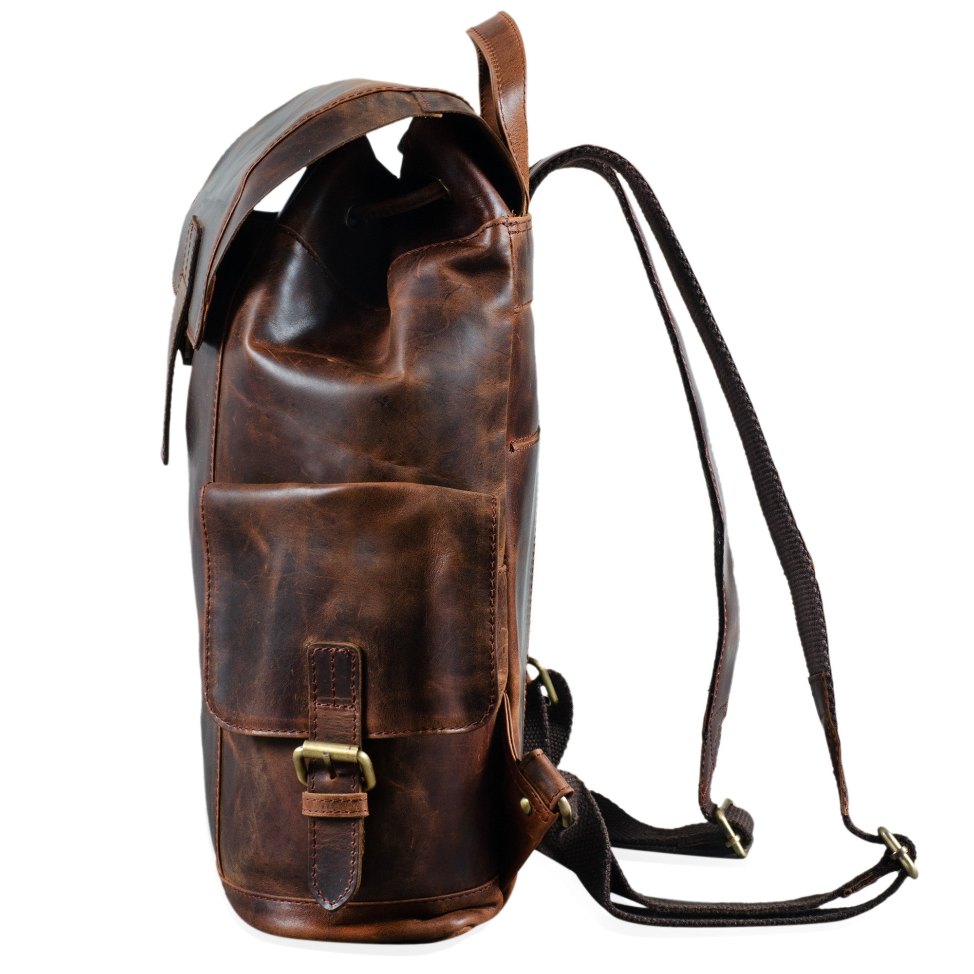 Echtleder Rucksack groß