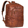 "Guido" Unique Leather Backpack with Laptop Compartment