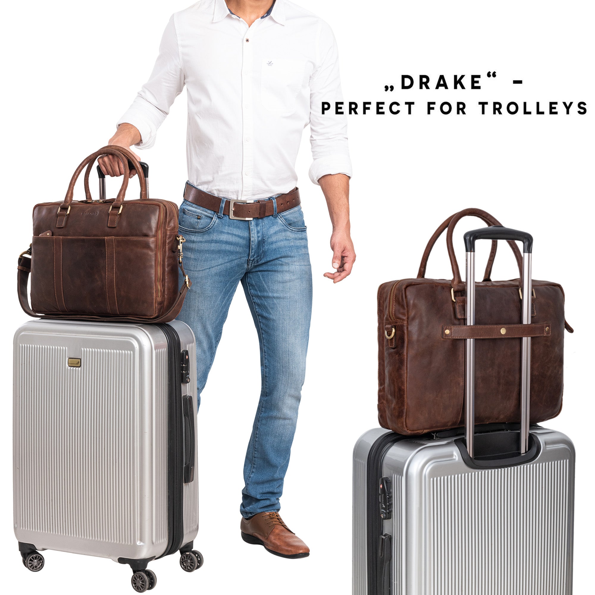 Businesstasche Trolley Halter