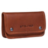 "Kingston" Leather Tobacco Bag Vintage