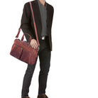 Business Ledertasche elgant