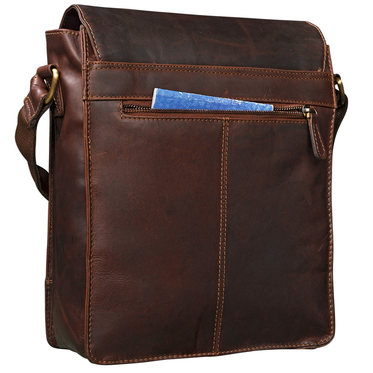 Vintage Schultertasche Leder