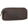Leder Etui Mäppchen Braun