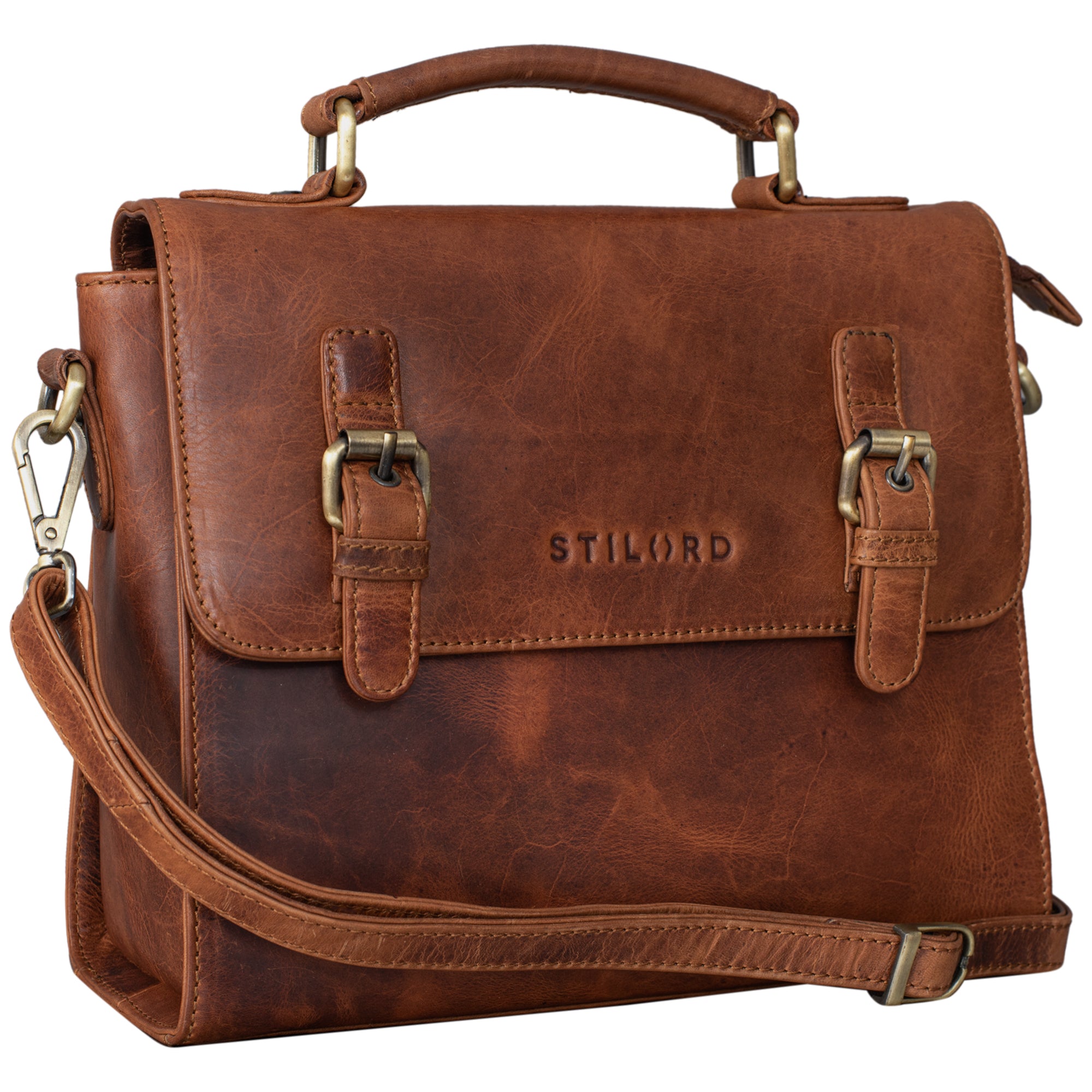 Handtasche Damen Vintage Leder