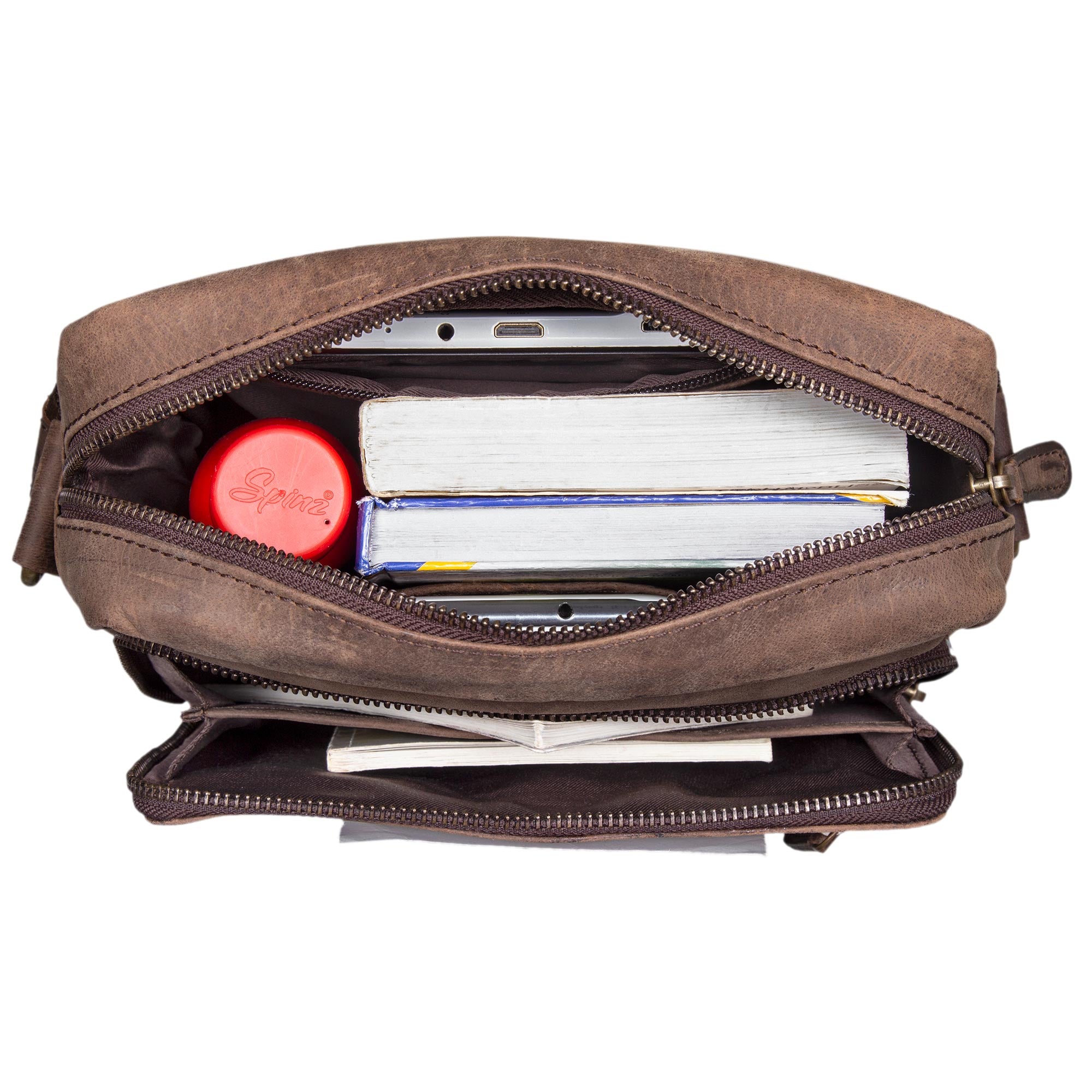 kleine reisetasche herren leder braun