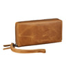 "Poppy" 3-in-1 Real Leather Purse for Women Cell Phone Wallet