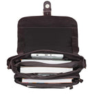 Handtasche klein Echtleder braun