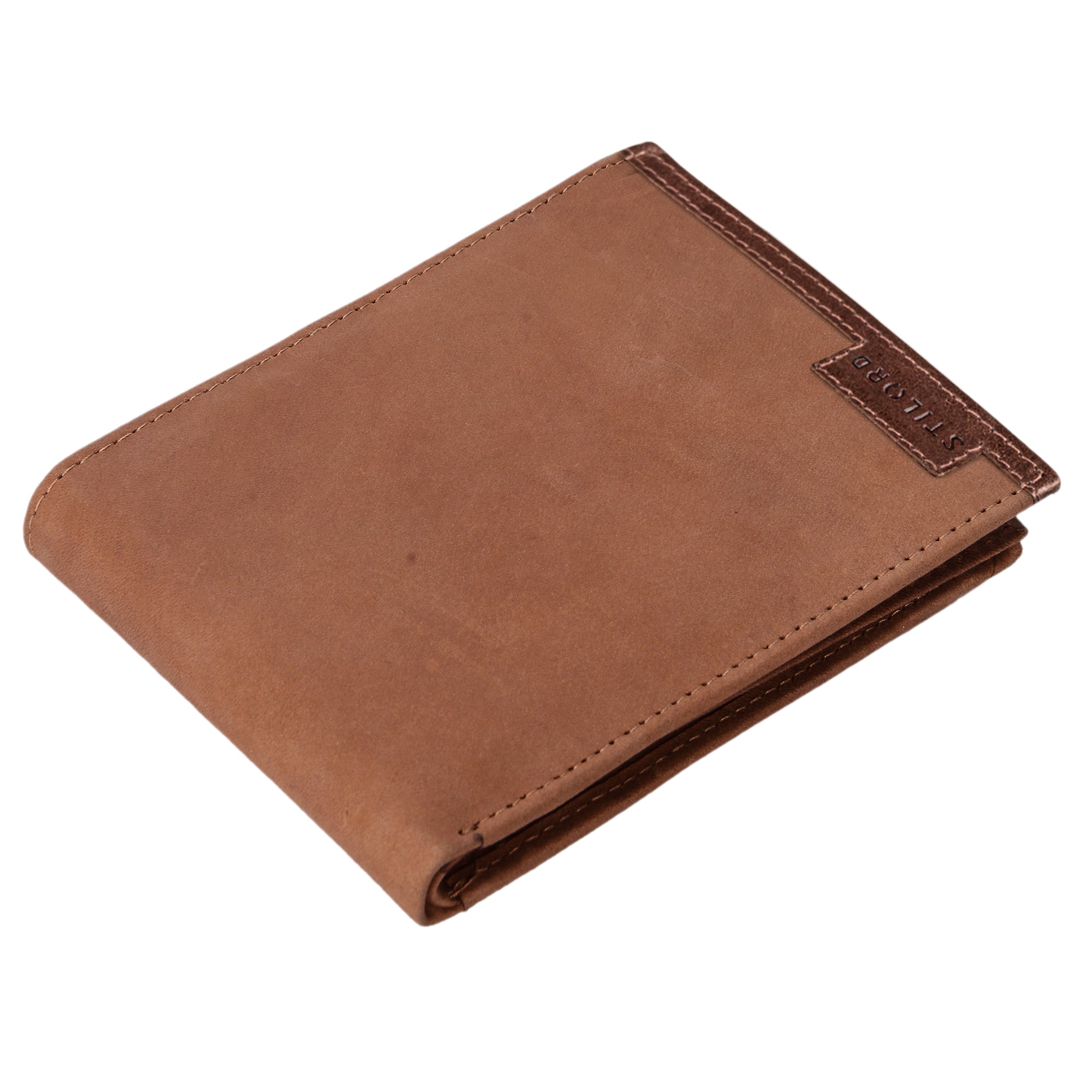Herren Geldbeutel Vintage Leder braun