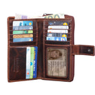 Portemonnaie Herren Damen Leder