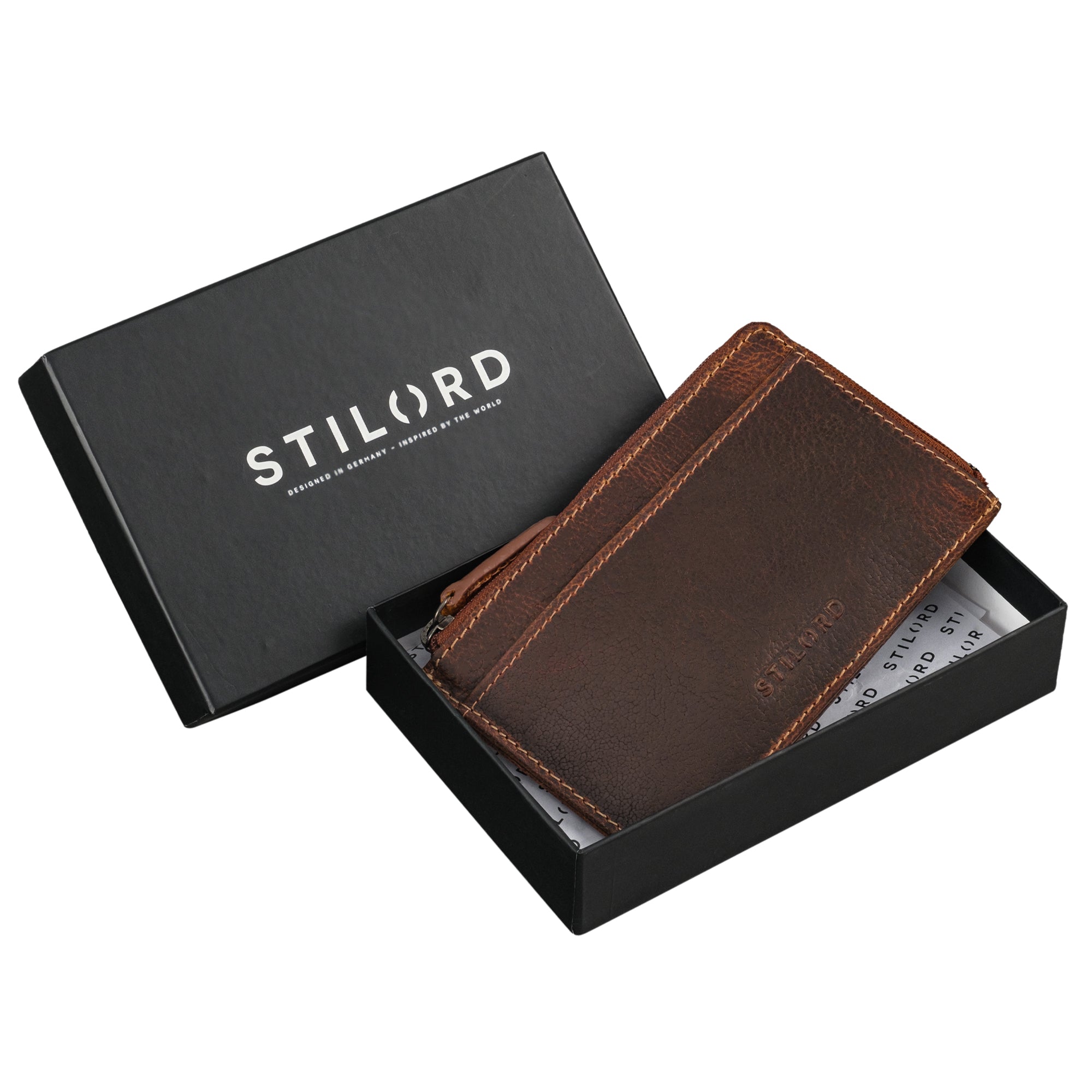 Geschenk für Herren Portemonnaie aus Leder