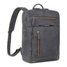 "Valera" Leather Business Backpack Many Compartments