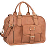 bürotasche damen leder braun