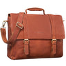 "Calvin" Business Satchel Leather Large
