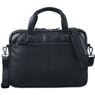 Business Ledertasche schwarz