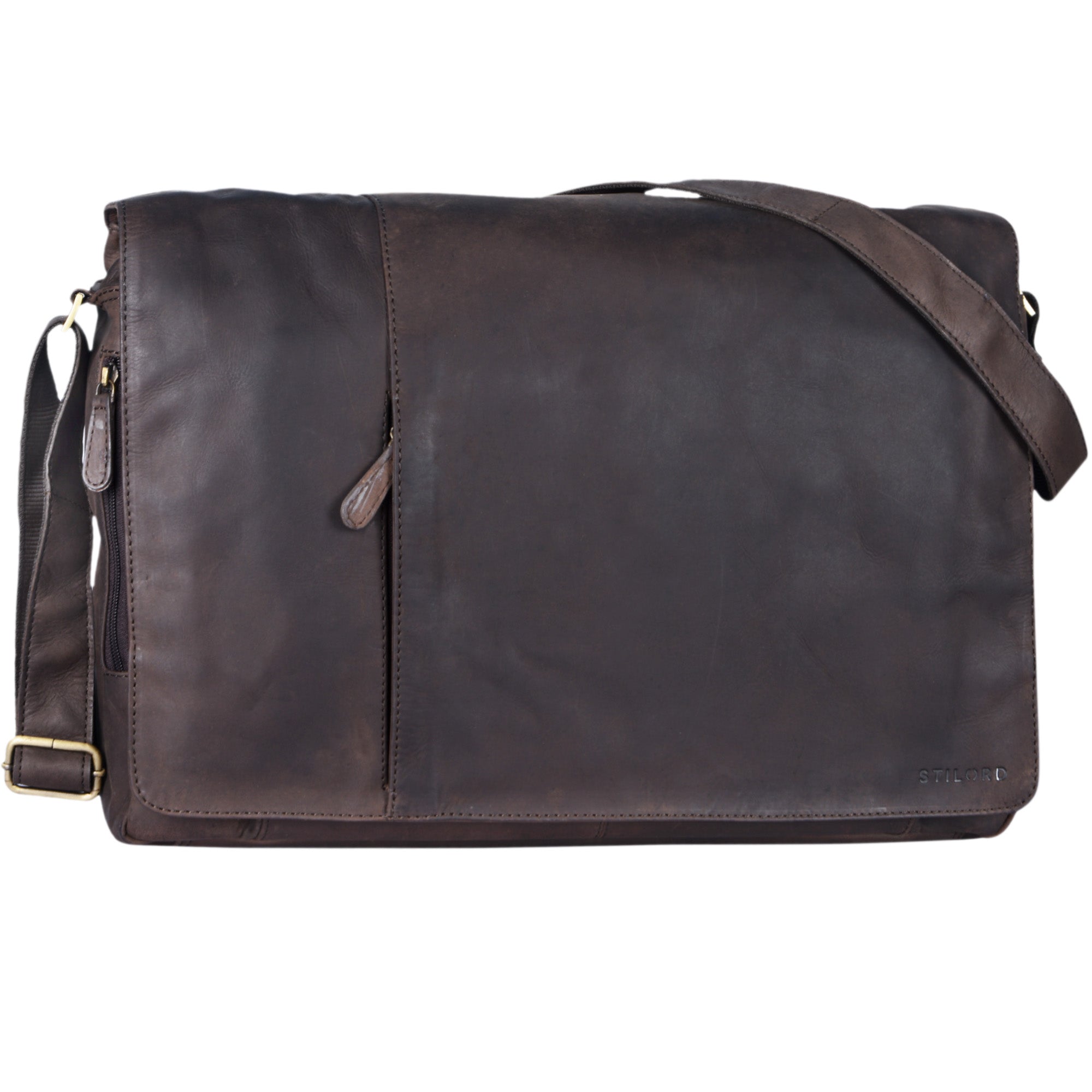 Messenger Bag Braun Groß
