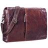 "Joel" Leather Messenger bag Shoulder Cross-Body Bag