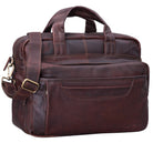 Große Ledertasche zum Umhängen