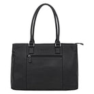 Leder Shopper Tasche groß schwarz Frauen