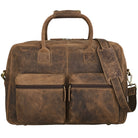 XL Vintage Ledertasche mittel braun