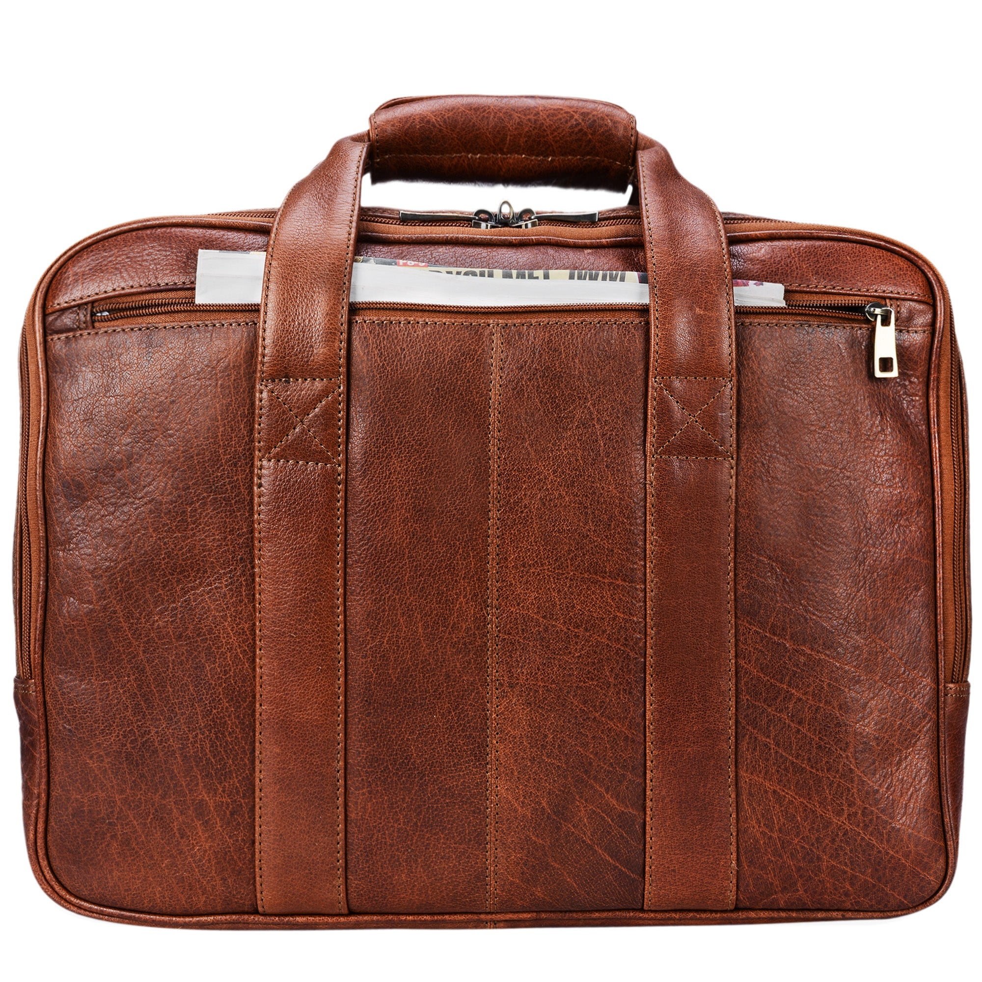 Vinttage Lehrer Ledertasche