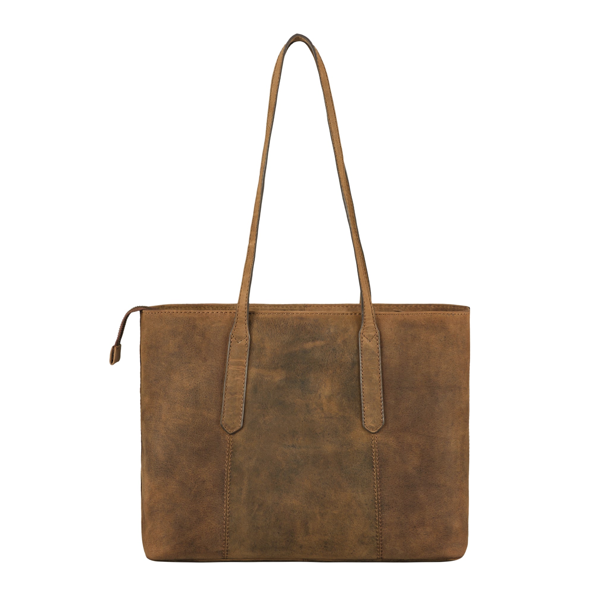 Leder Schultertasche Damen in groß