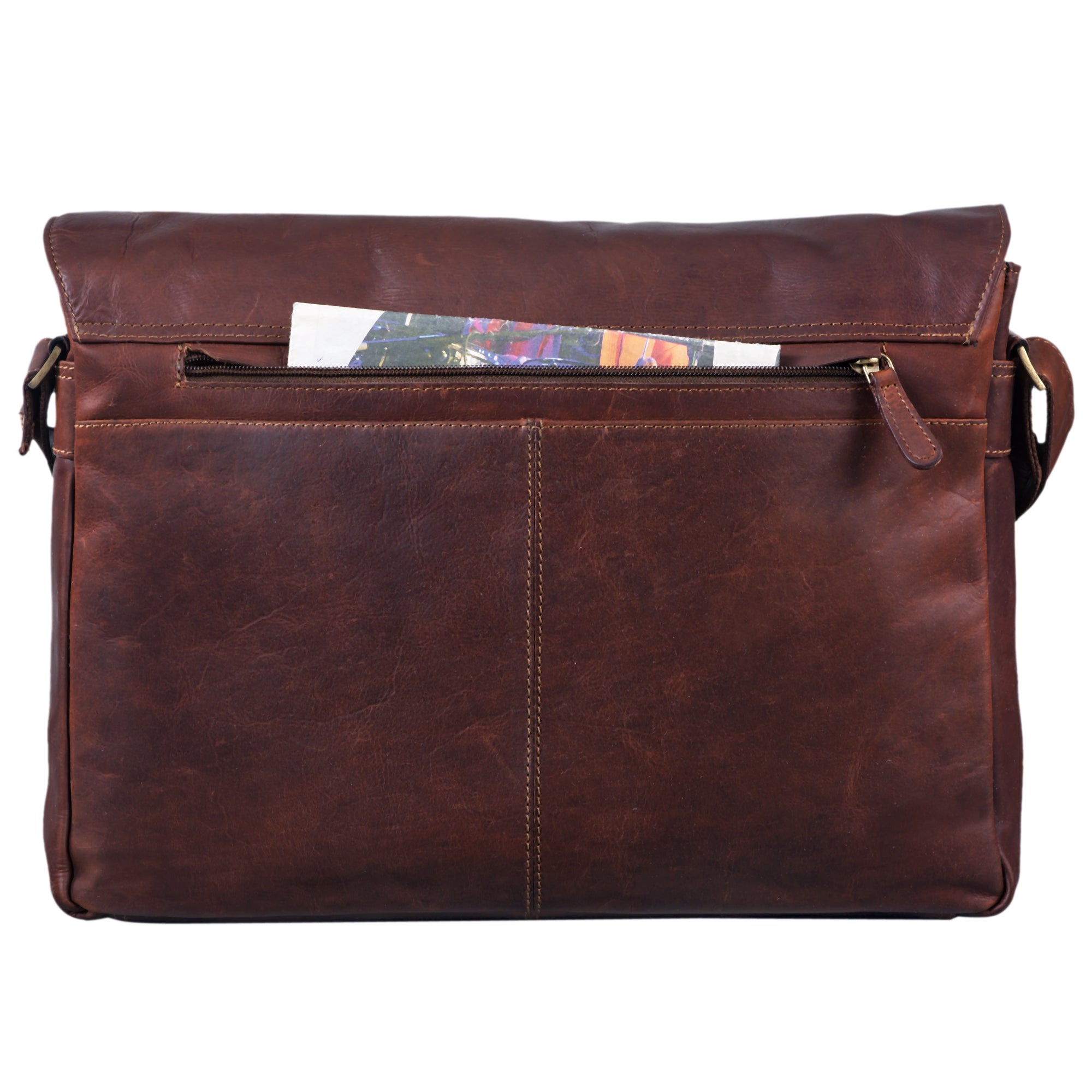 Leder Schultertasche Männer Vintage