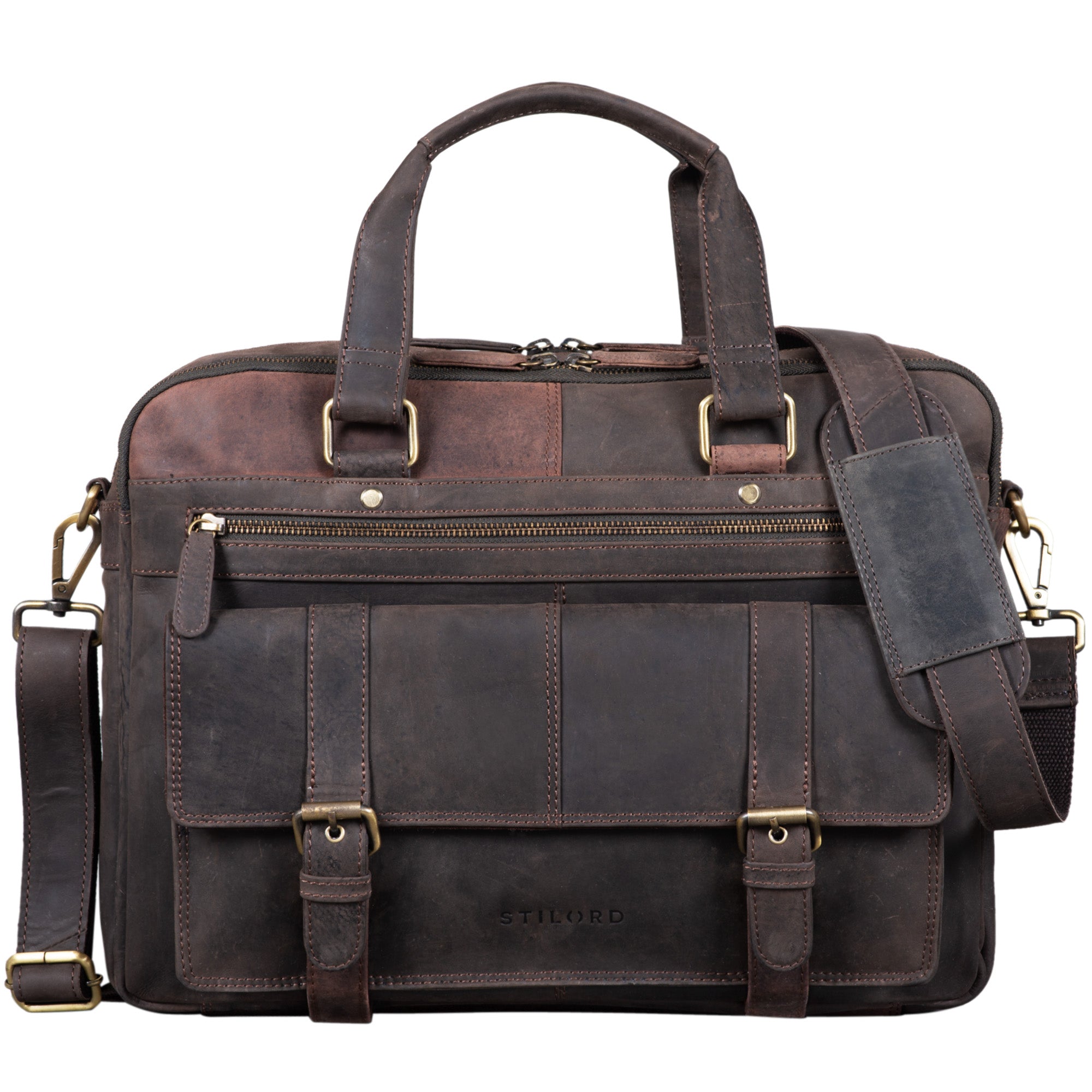 Vintage Businesstasche Leder