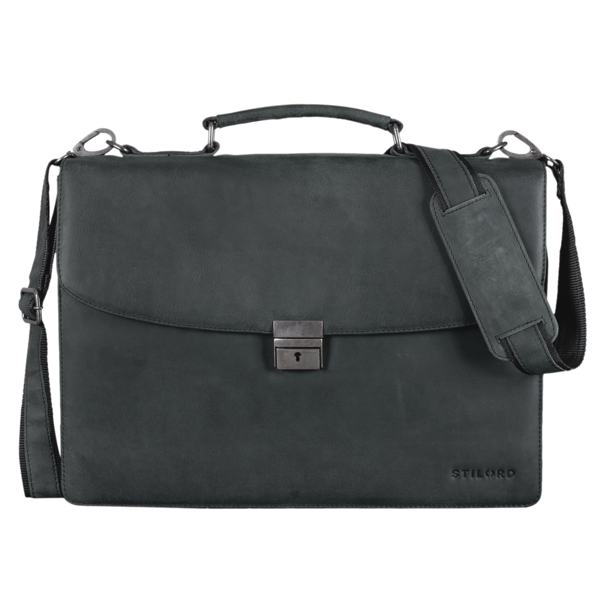 Businesstasche Leder schwarz