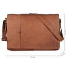 Ledertasche Herren für Büro Uni Schule 