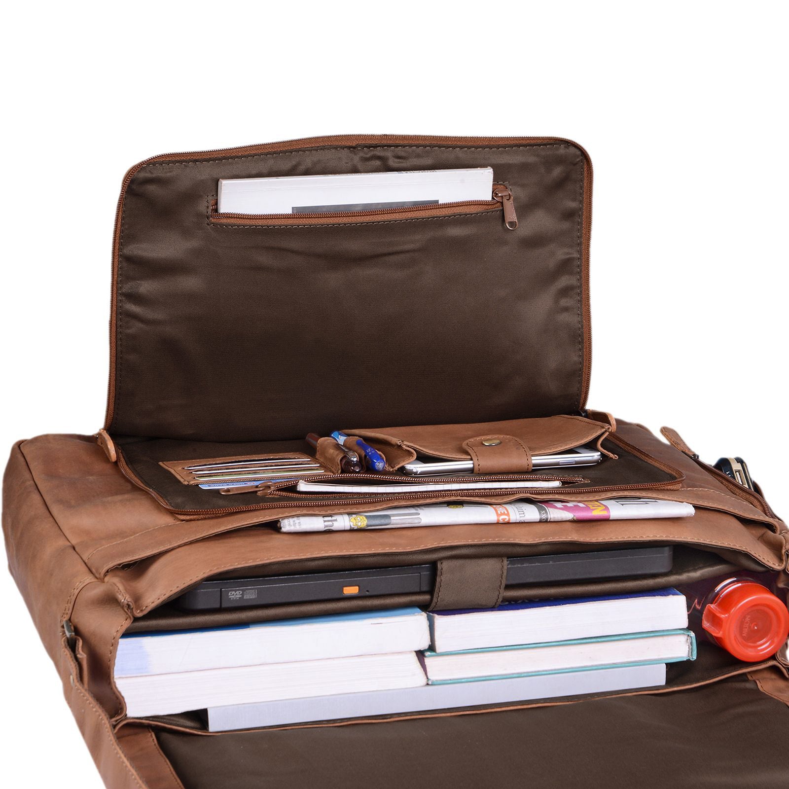 Große Herrentasche mit Laptopfach 