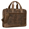 "Lysander" Vintage Leather Briefcase