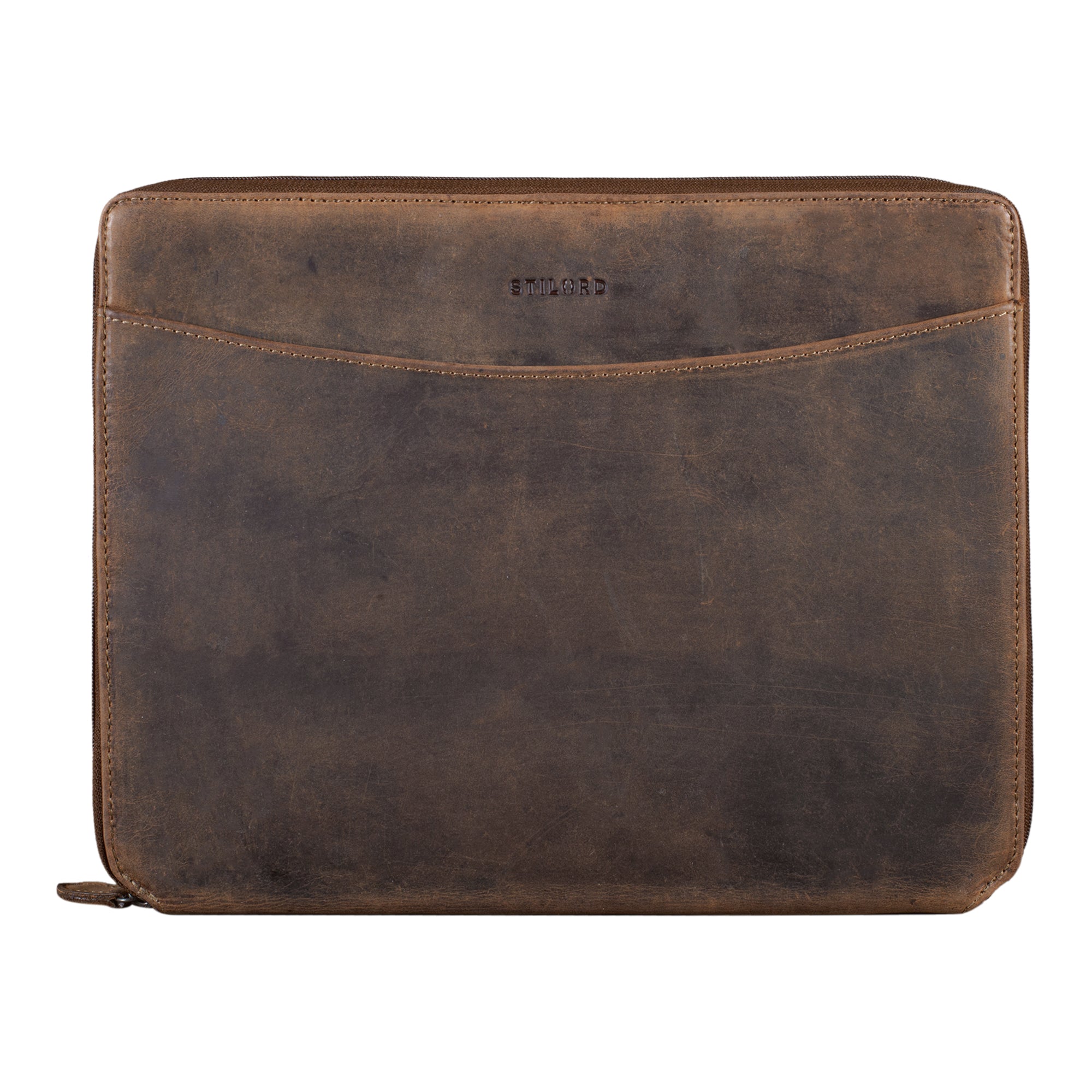 Elegante aktentasche Leder Braun