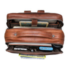 Laptop Backpack Leder Braun