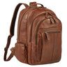 B-Stock "Alaric" XL Leather Backpack for Men Laptop 17 Inch