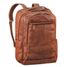 "Maxim" Large Leather Laptop Backpack 17 to 19 Inch for Men and Women