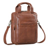 "Eldon" Leather Messenger Bag for Men