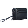 B-Stock "Nero" Wrist Bag for Men Leather