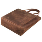 riesige Handtasche Damen Leder braun