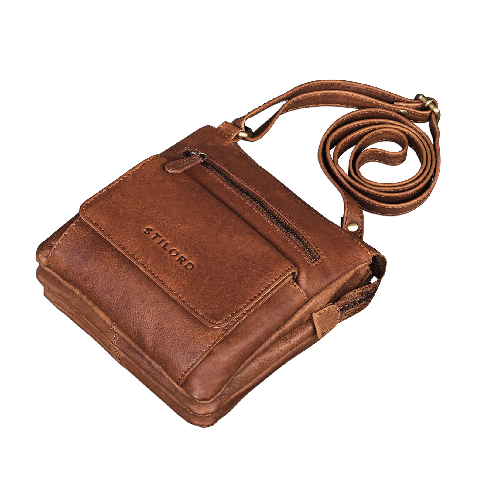 Vintagetasche-Leder-braun