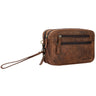 B-Stock "Nero" Wrist Bag for Men Leather