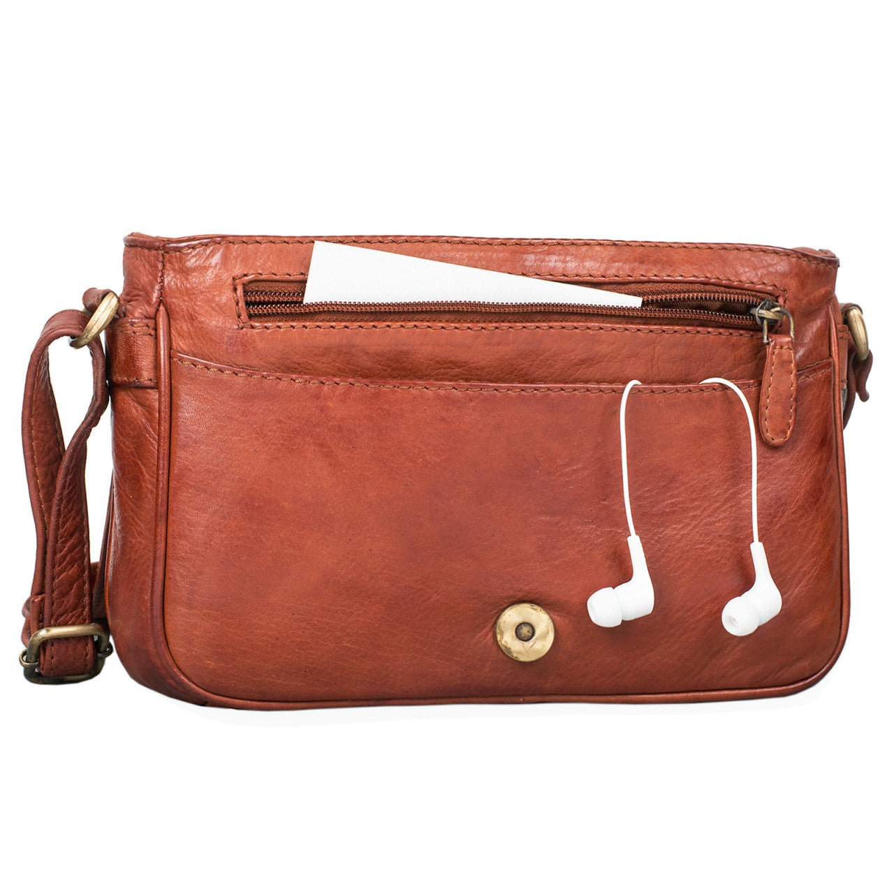 Schultertasche klein Leder