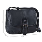 Leder Handtasche Klein Schwarz