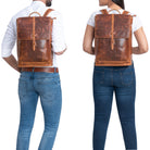 Kleiner Rucksack Herren Leder