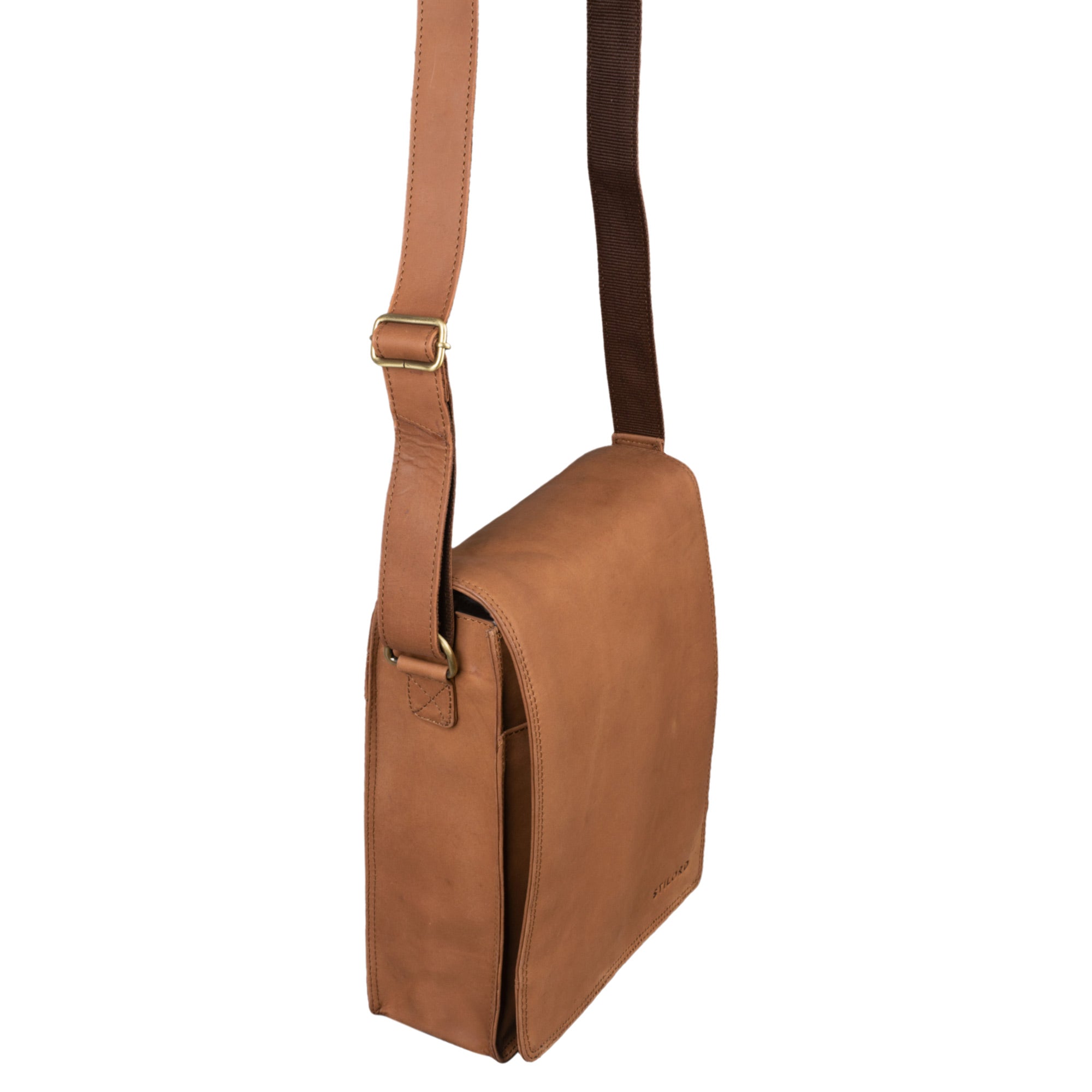 Kuriertasche Leder braun