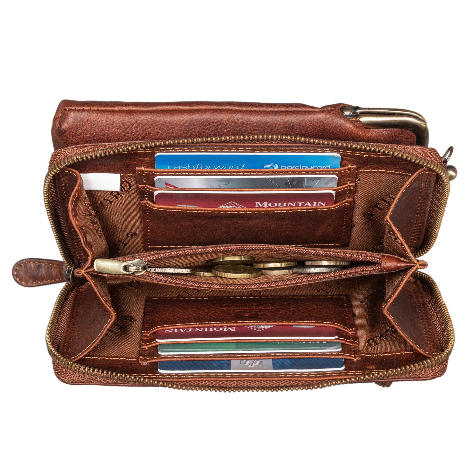 Leder Handytasche Umhängetasche
